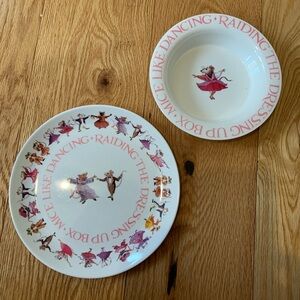 PICK ANY 3 ITEMS FOR $10 - Emma Bridgewater Vintage Melamine Plate and Bowl